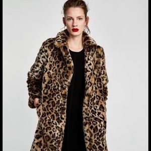 zara cheetah coat